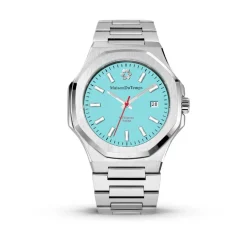 Montre Homme Maison Du Temps MTGamma Turquoise Acier