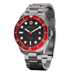 Montre Homme Maison Du Temps MTSigma Noir Acier