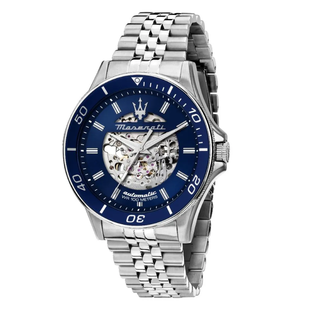 Montre Homme Maserati Sfida - R8823140011 Bracelet Acier Argent