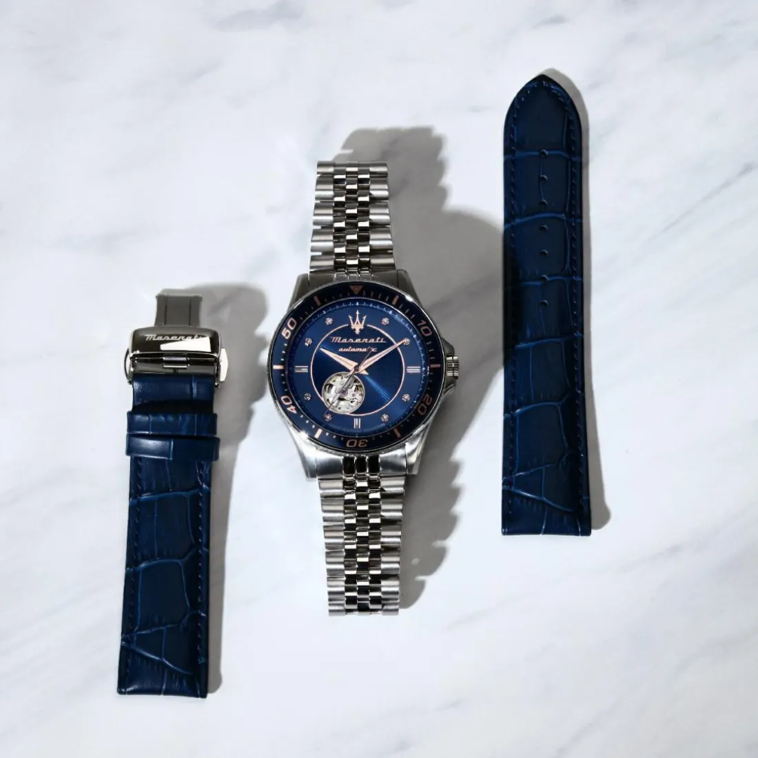 Montre Homme Maserati Sfida - R8823140013 Bracelet Acier Argent