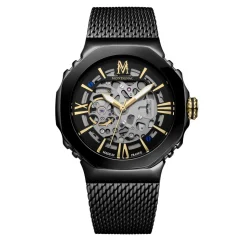 Montre Homme Montignac - MOW1110 Bracelet Acier Bleu