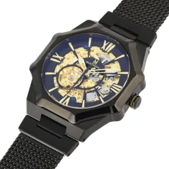 Montre Homme Montignac - MOW808 Bracelet Acier Noir