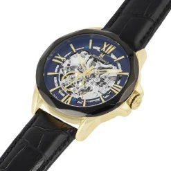 Montre Homme Montignac - MOW805 Bracelet Cuir Noir
