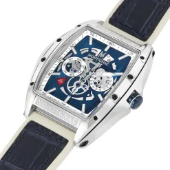 Montre Homme Montignac - MOW802 Bracelet Cuir Noir