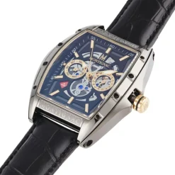 Montre Homme Montignac - MOW702 Bracelet Cuir Noir