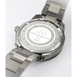 Montre Homme Patrouille de France Montres Athos 2 - 668127 Bracelet Acier Argent