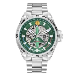 Montre Homme Patrouille de France Montres Athos 9 - 668142 Bracelet Acier Argent