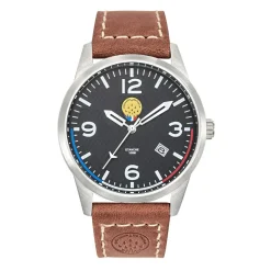 Montre Homme Patrouille de France Paf Airshow - 668518 Bracelet Cuir Marron