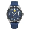 Montre Homme Patrouille de France Athos 2 - 668139 Bracelet Cuir Bleu