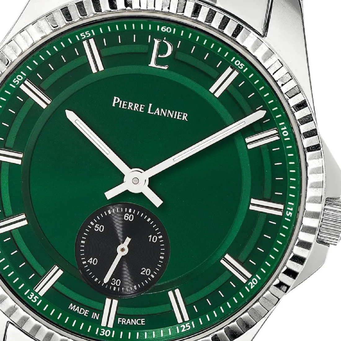 Montre Homme Pierre Lannier Metropolitain - 246G171 Bracelet Acier Argent