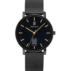 Montre Homme Pierre Lannier Coeur Battant - 299C439 Bracelet Acier Noir