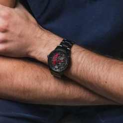 Montre Homme Pierre Lannier Paddock - 344A459 Bracelet Acier Noir