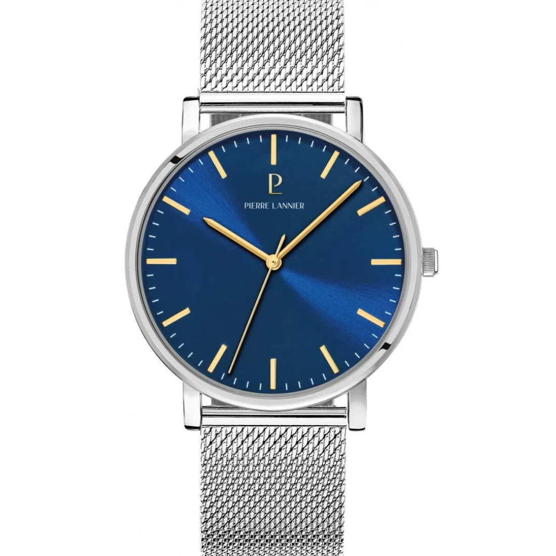 Montre Homme Pierre Lannier Essential - 217G161 Bracelet Acier Argenté