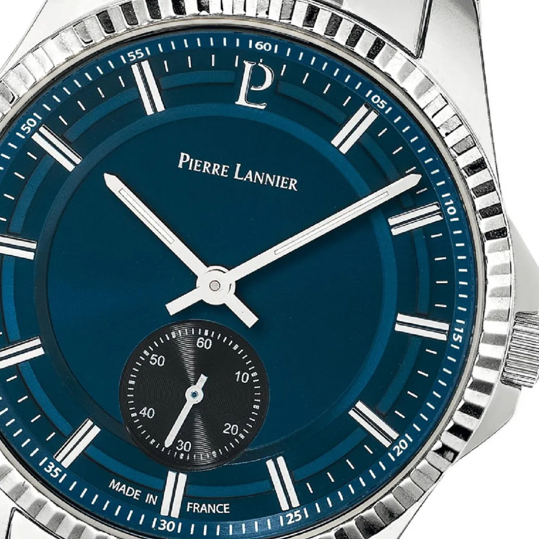 Montre Homme Pierre Lannier Metropolitain - 246G161 Bracelet Acier Argent