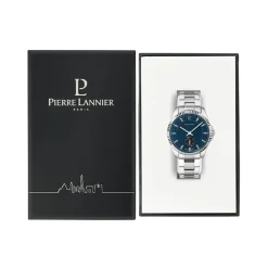 Montre Homme Pierre Lannier Metropolitain - 246G161 Bracelet Acier Argent