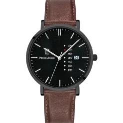 Montre Homme Pierre Lannier Data - 243H434 Bracelet Cuir Marron