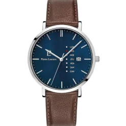 Montre Homme Pierre Lannier Data - 242D164 Bracelet Cuir Marron
