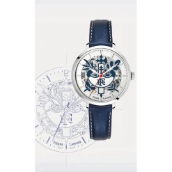 Montre Homme Pierre Lannier Élysée - 456D126 Bracelet Cuir Bleu