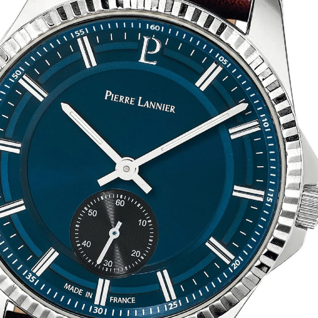 Montre Homme Pierre Lannier Metropolitain - 246G164 Bracelet Cuir Marron