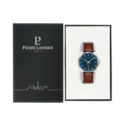 Montre Homme Pierre Lannier Metropolitain - 246G164 Bracelet Cuir Marron