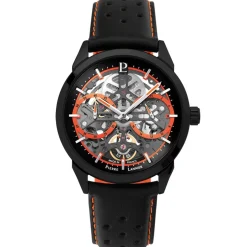 Montre Homme Pierre Lannier - 347A433 Monarck Bracelet Cuir Noir