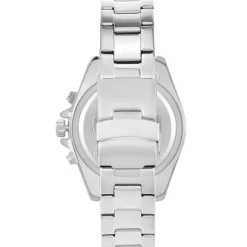 Montre homme quartz acier et fond noir par Pascal Szerman