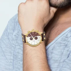 Montre homme quartz marron MH259 par Pascal Szerman