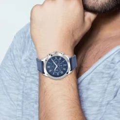 Montre homme quartz MH306 bleu par Pascal Szerman