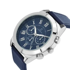 Montre homme quartz MH306 bleu par Pascal Szerman