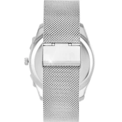 Montre homme quartz par Pascal Szerman acier milanaise