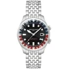 Montre Homme SPINNAKER Bradner Gmt Automatic - SP-5121-55 Bracelet Acier Argent