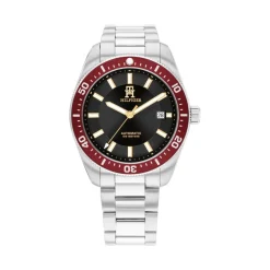 Montre Homme Tommy Hilfiger TH85 Automatic - 1792154 Bracelet Acier Argent