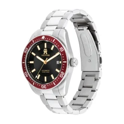Montre Homme Tommy Hilfiger TH85 Automatic - 1792154 Bracelet Acier Argent