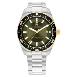 Montre Homme Tommy Hilfiger TH85 Automatic - 1792155 Bracelet Acier Argent