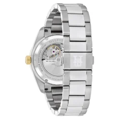 Montre Homme Tommy Hilfiger TH85 Automatic - 1792155 Bracelet Acier Argent