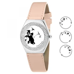Montre MF316-OISEAU-CHAT-BEIGE - So Charm