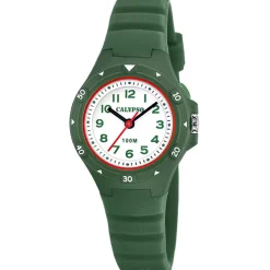 Montre mixte enfant Calypso Junior Collection - K5846-4 Bracelet Silicone Kaki