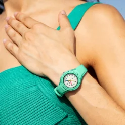 Montre mixte enfant Calypso My First Watch - K5856-2 Bracelet Silicone Vert