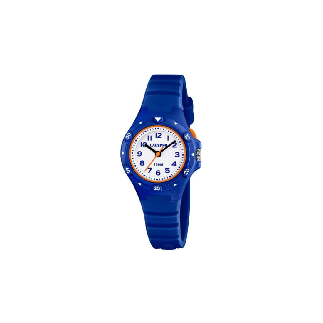 Montre mixte enfant Calypso Junior Collection - K5846-3 Bracelet Silicone Bleu Marine