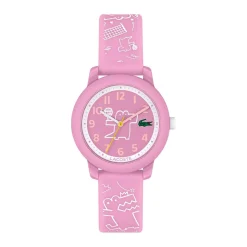 Montre mixte enfant Lacoste 12.12 Kids - 2030058 Bracelet Silicone Rose