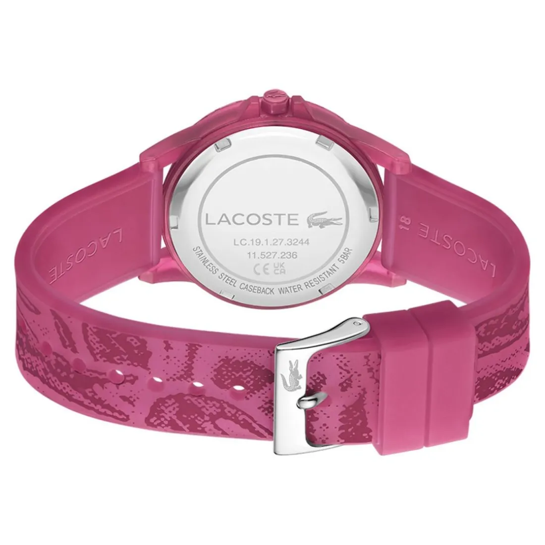 Montre mixte enfant Lacoste Rider - 2020156 Bracelet Silicone Rose