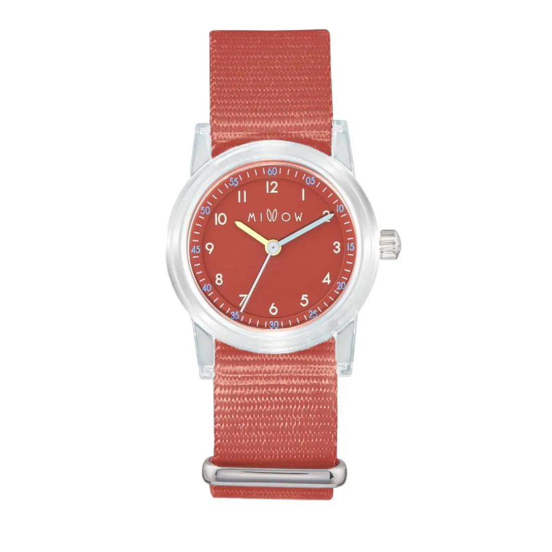 Montre mixte enfant Millow Paris Et'Tic - TRA005 Bracelet Nylon Camel
