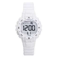 Montre mixte enfant Tekday - 654882 Bracelet Résine Bleu