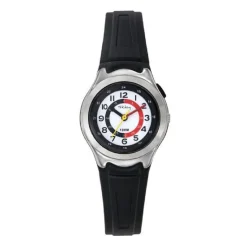 Montre mixte enfant Tekday - 654877 Bracelet Résine Noir