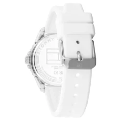 Montre mixte enfant Tommy Hilfiger Opportunity - 1720050 Bracelet Silicone Blanc