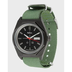 Montre OCTOGONE titane nato kaki