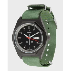 Montre OCTOGONE titane nato kaki