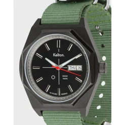 Montre OCTOGONE titane nato kaki
