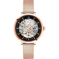Montre Pierre Lannier 313B938 - Montre Automatique Acier Or Rose Pierre Lannier Montres