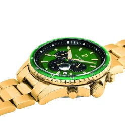 Montre Pierre Lannier Cronos Doré Homme